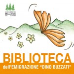 Logo della Biblioteca dell'emigrazione Dino Buzzati