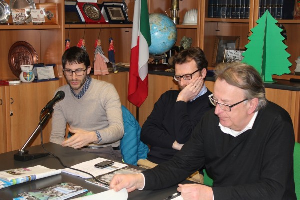 Da sinistra Dario Scopel, Marco Polacco Staunovo e Oscar De Bona.