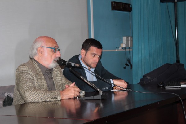 Da sinistra Dino Bridda e Toni Ricciardi