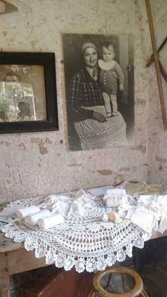 Parte dell'interno della casa