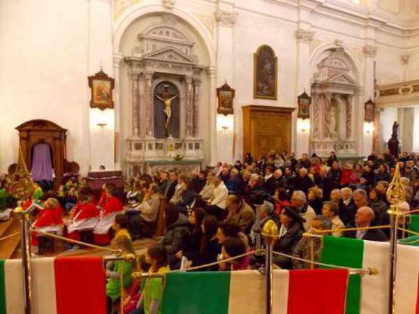 La celebrazione della Santa Messa