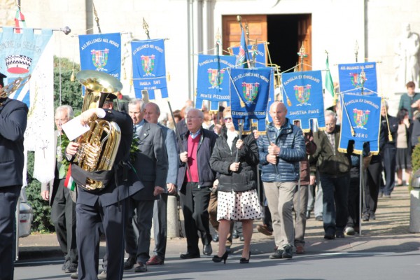 Un momento del corteo;