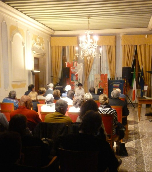 Un momento del concerto di Paolo Fornasier
