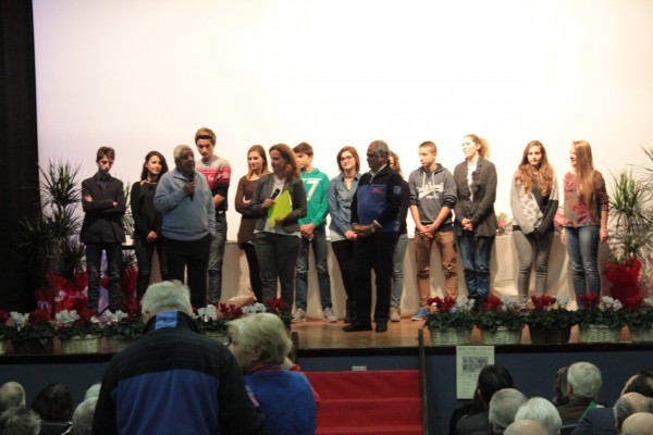 La classe V del Liceo linguistico Cadore