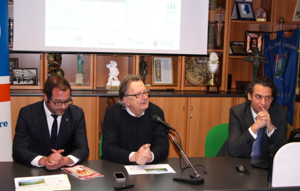 Da sinistra, Christian Girardi, Oscar De Bona e Hubert Rienzner