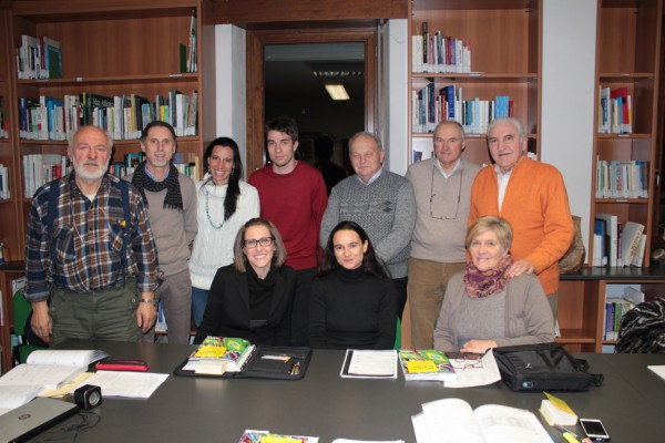 Foto di gruppo a conclusione del corso base di portoghese