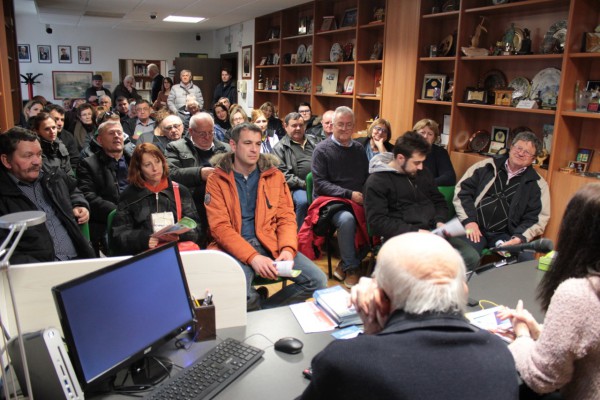 La comitiva di Kutina presente presso la sede ABM. 