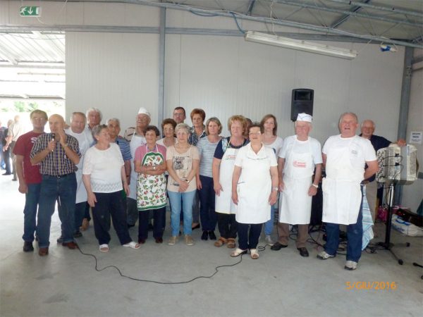 I collaboratori della Monte Pizzocco.
