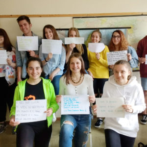 185. La II D del Liceo scientifico Renier “ispirata” dal MiM Belluno – Museo interattivo delle Migrazioni