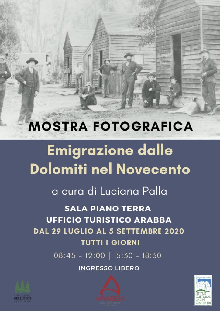 Mostra fotografica "Emigrazione dalle Dolomiti nel Novecento"
