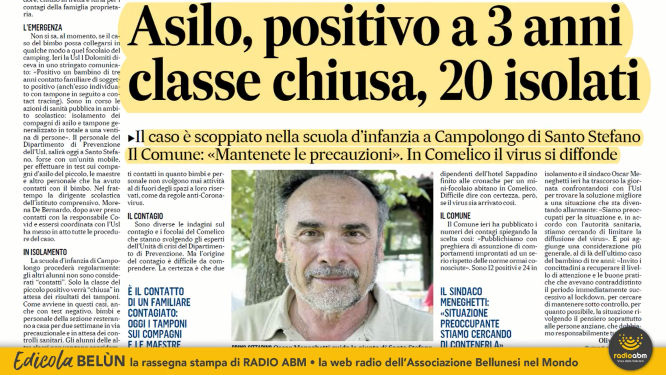 La rassegna stampa di giovedì 24 settembre 2020