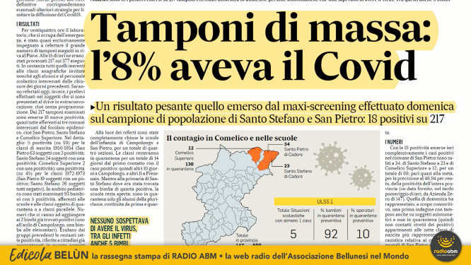 La rassegna stampa di martedì 29 settembre 2020