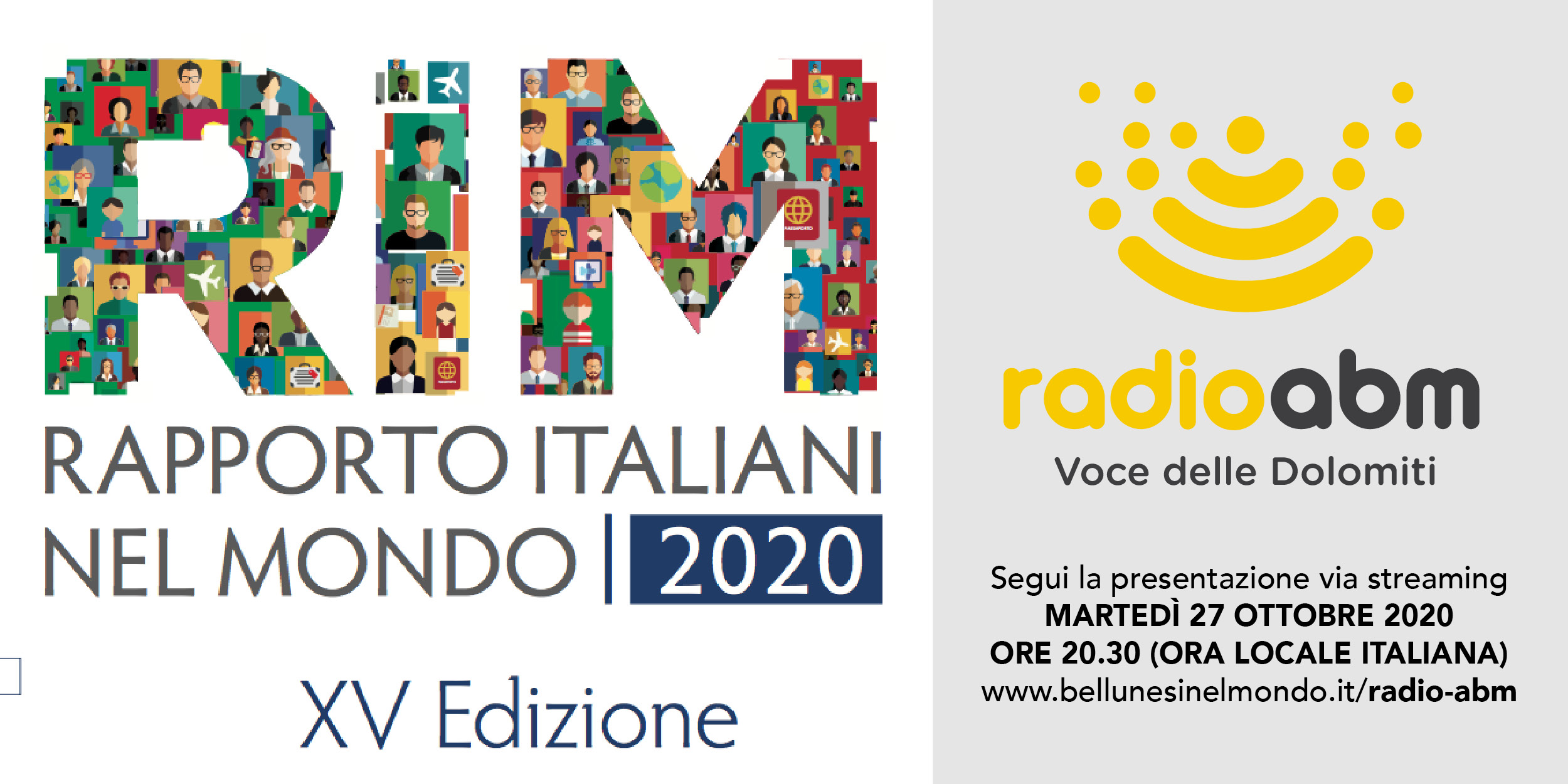 Rapporto italiani nel mondo su Radio ABM