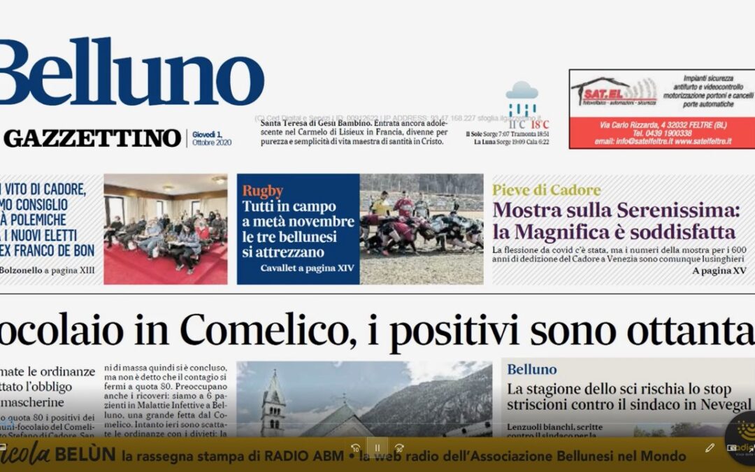 La rassegna stampa di giovedì 1 ottobre 2020