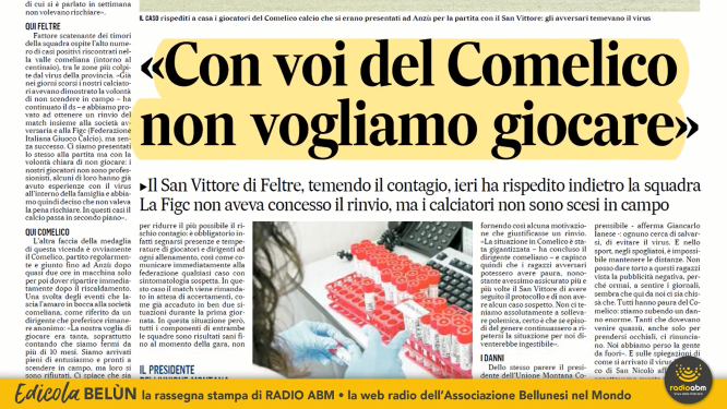 La rassegna stampa di lunedì 5 ottobre 2020
