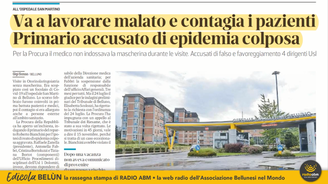 La rassegna stampa di martedì 13 ottobre 2020