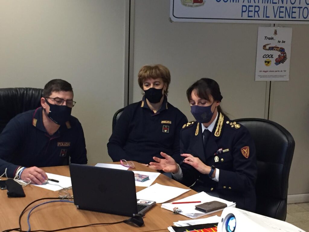 Trai to be cool in Veneto. Polizia di Stato