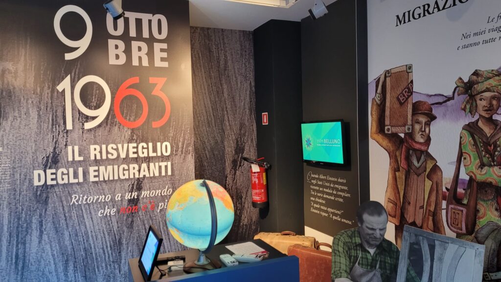 9 ottobre 1963. Mostra immersiva