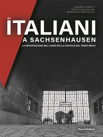 Copertina del libro "Gli italiani a Sachsenhausen. La deportazione nel Lager della capitale del Terzo Reich"