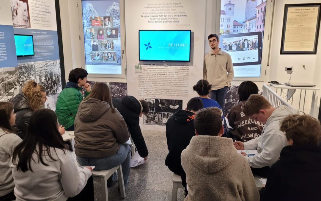 Riprendono le visite al MiM Belluno – Museo interattivo delle Migrazioni con mostre immersive, laboratori didattici interattivi e incontri in lingua inglese con giovani all’estero
