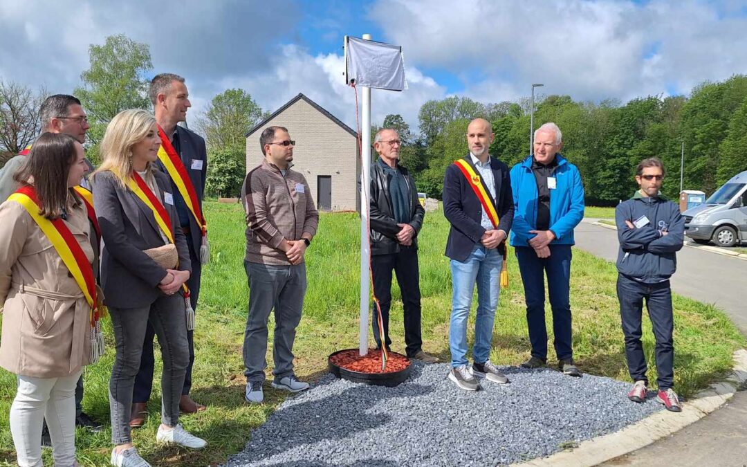 A Marchin, Belgio, inaugurato ‘’le sentier de Mel’’