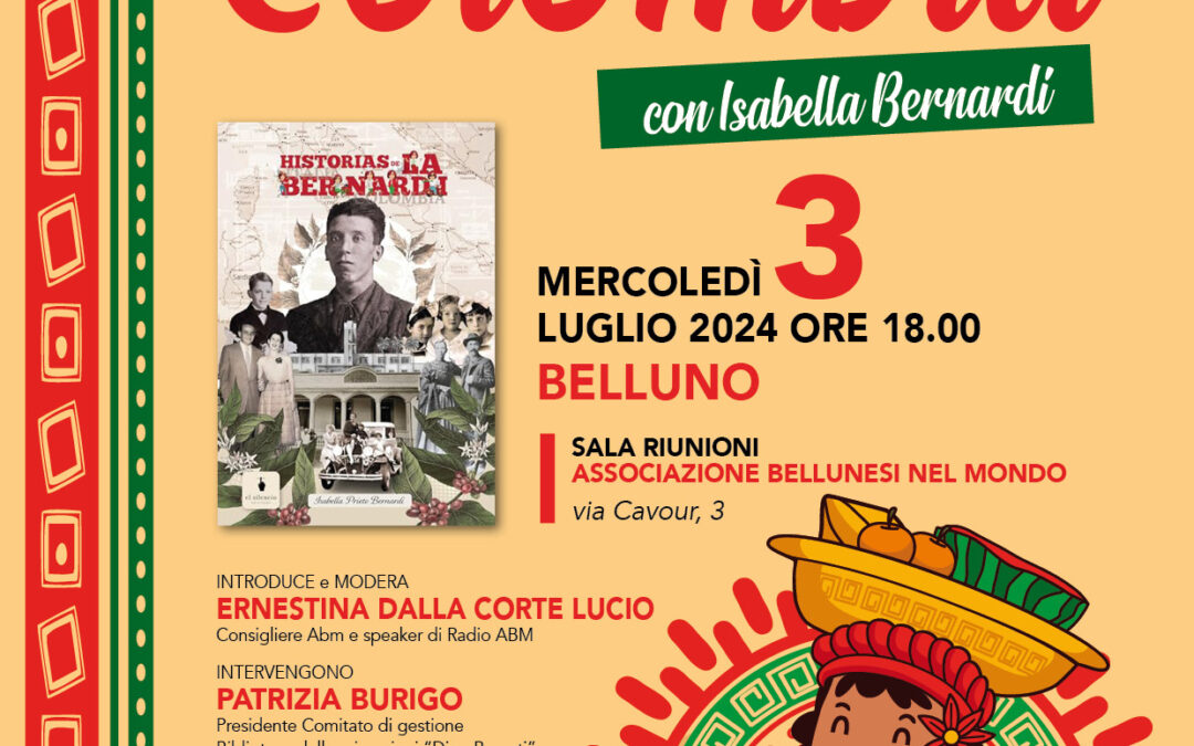 Scopriamo la Colombia. Appuntamento all’Abm il 3 luglio