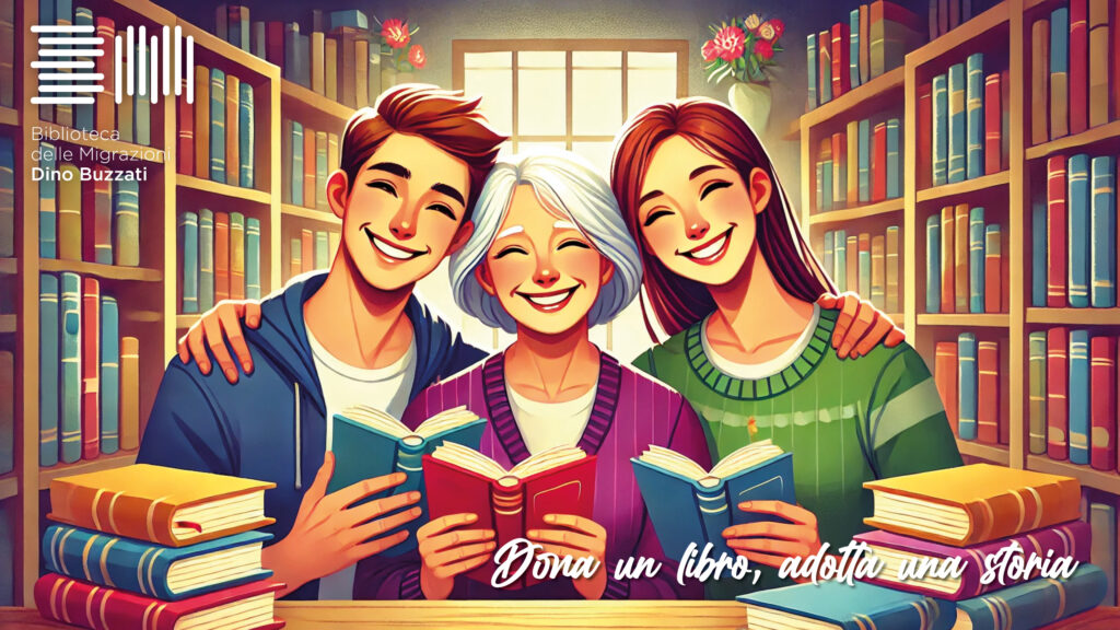 Adotta un libro della Biblioteca delle migrazioni "Dino Buzzati"