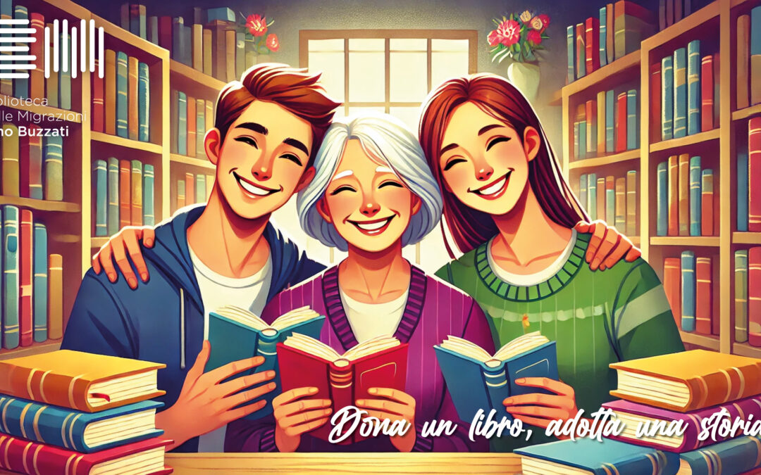 La Biblioteca delle Migrazioni “Dino Buzzati” lancia la campagna di raccolta fondi “Adotta un libro”