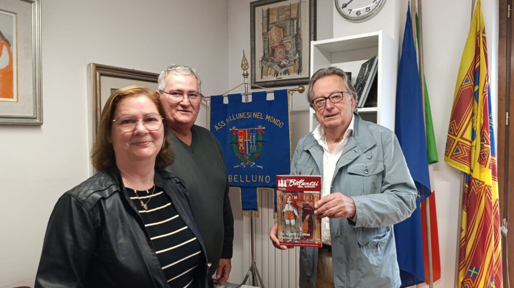 Nella foto da sinistra Fatima Brancher, Mauro Brancher e Oscar De Bona
