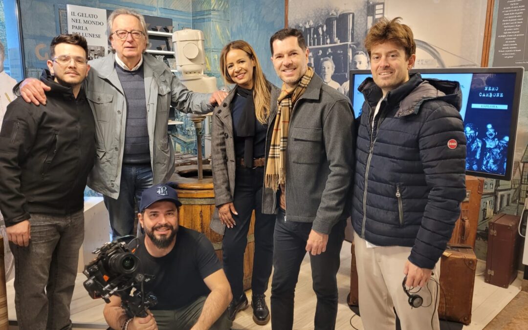 150° dell’arrivo dei primi emigranti italiani in Brasile. Troupe televisiva brasiliana in Italia nelle terre di partenza. Oggi tappa al MiM Belluno e alla Biblioteca delle migrazioni “Dino Buzzati”