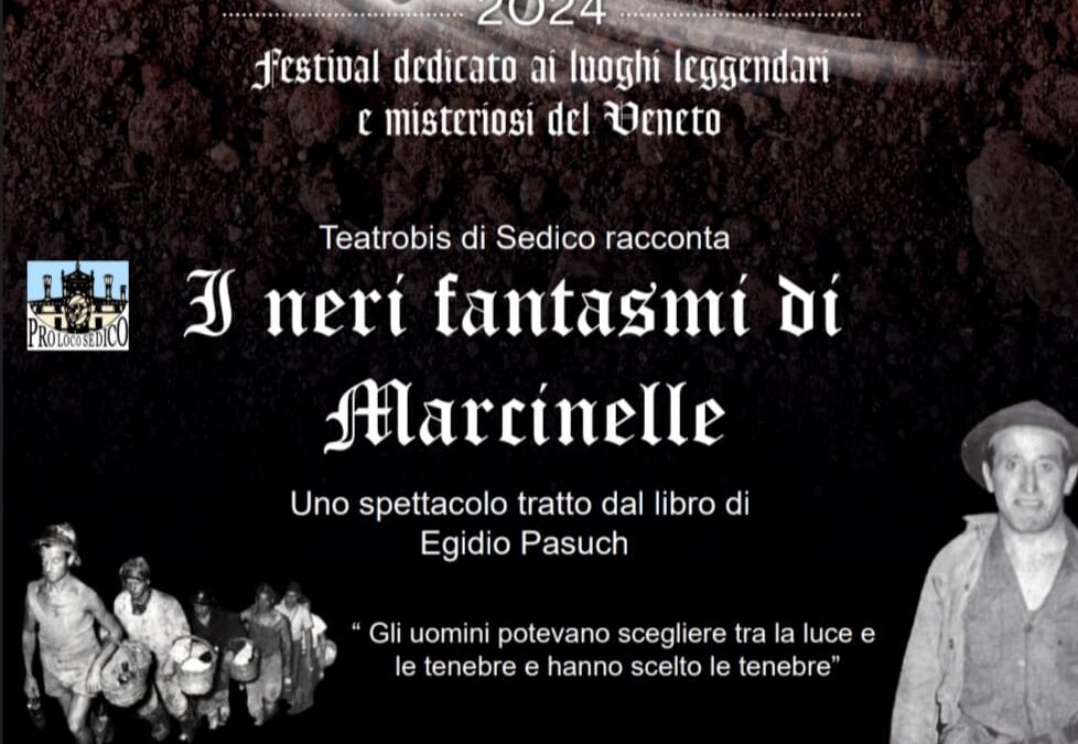 “I neri fantasmi di Marcinelle”. Il 16 novembre lo spettacolo a Sedico