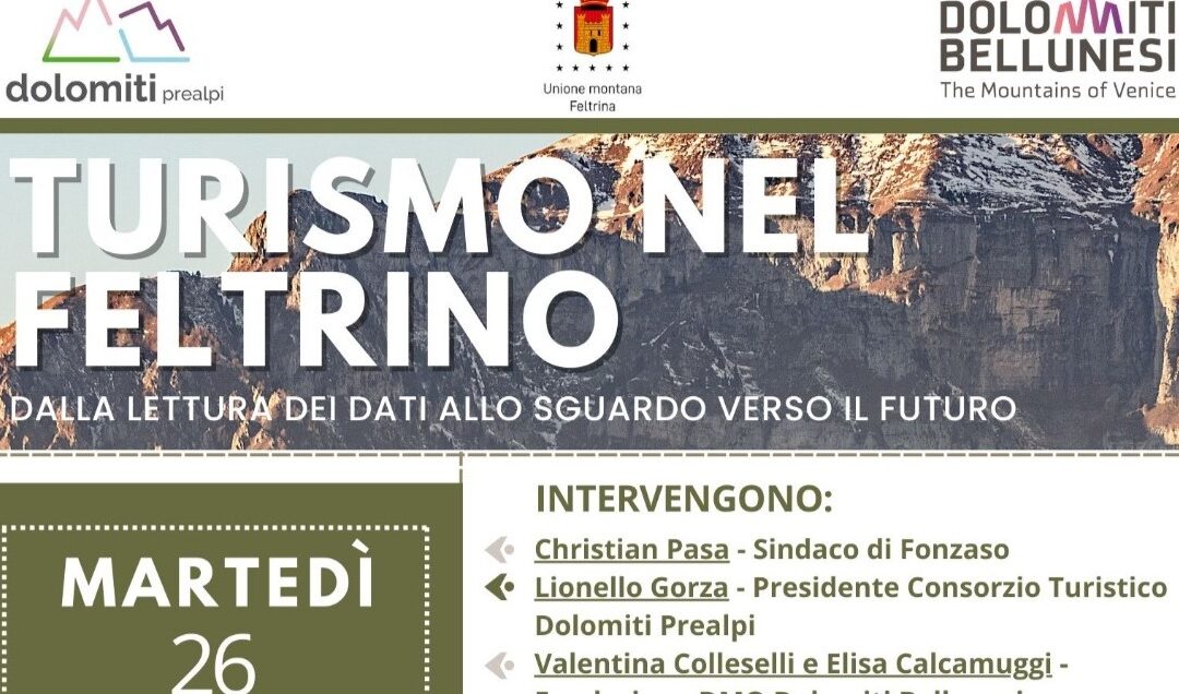 Turismo nel Feltrino: un confronto sui dati e uno sguardo al futuro