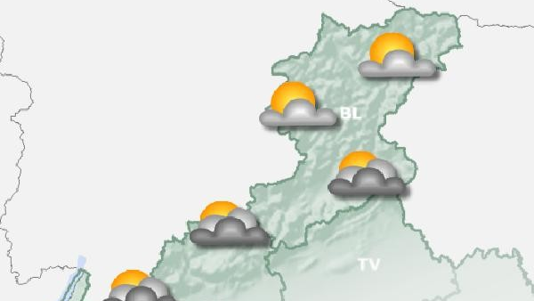 Previsioni meteo in provincia di Belluno: le condizioni attese per il 10 e 11 dicembre