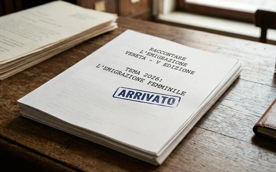 Concorso letterario “Raccontare l’emigrazione veneta”: pervenuto il primo racconto per la 5ª edizione dedicata alle donne