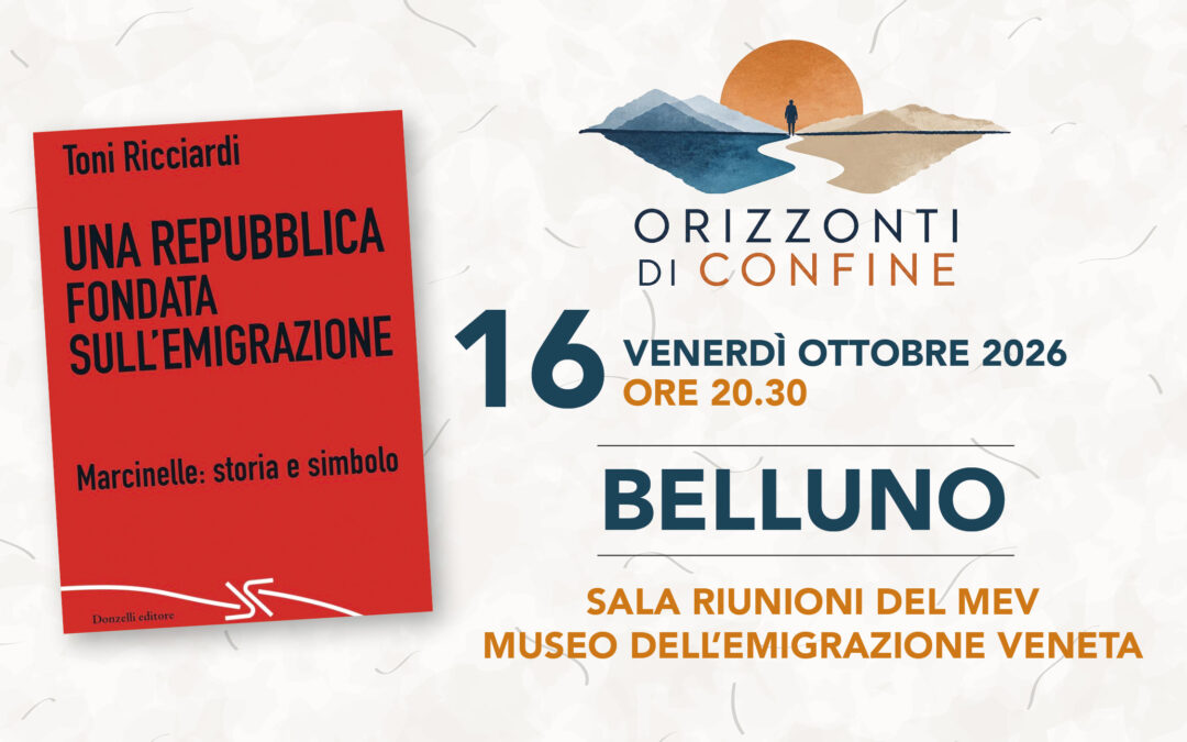 “Orizzonti di confine”: Toni Ricciardi apre il ciclo di incontri della Biblioteca delle migrazioni